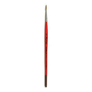 GENERAL'S Raphael Kaerell Short Handle Watercolor Brush, Round, 0, Natural