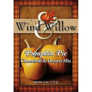 �E�B���h���E�B���[ �p���v�L���p�C �`�[�Y�{�[�����f�U�[�g�~�b�N�X Wind & Willow Pumpkin Pie Cheeseball & Dessert Mix