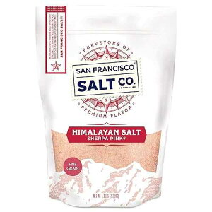 Sherpa Pink Himalayan Salt - Fine Grain, 5 lbs. | All-Natural, Gluten-Free, No Additives | Perfect for Everyday Cooking & Recipes