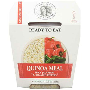 Cucina & Amore �L�k�A�~�[�� �X�p�C�V�[�ȃn���y�[�j�� & ���[�X�g�y�b�p�[ - 7.9 �I���X (6 �p�b�N) Cucina & Amore Quinoa Meal Spicy Jalapeno And Roasted Peppers 7.90 Ounces