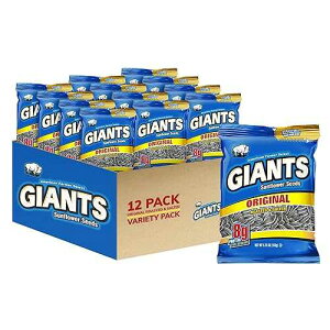 ???? ???? ??? ?? ??? ???? ? (163??) GIANTS SUNFLOWER SEEDS GIANTS Original Sunflower Seeds - Sunflower Seeds to Eat, Sunflower Seeds Bulk, Lightly Salted Sunflower Seeds for Eating, High Protein S
