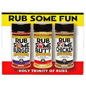 Rub Some Fun - �`�����s�I���V�b�v BBQ �V�[�Y�j���O �M�t�g�p�b�N BBQ Spot Rub Some Fun - Championship BBQ Seasoning Gift Pack