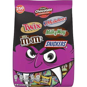 �X�j�b�J�[�Y�A�g�D�E�B�b�N�X�A�~���L�[�E�F�C�A�O�e�m & �~���N�`���R���[�g M&M'S �n���E�B�� �L�����f�B�[ �o�[ �o���G�e�B �~�b�N�X 96.2 �I���X 250 �� (1 �p�b�N) Mars SNICKERS, TWIX, MILKY WAY