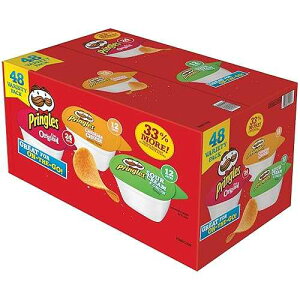 �v�����O���Y �o���N �V���O�� �T�[�u �p�b�N�A48 �� Pringles Bulk Single Serve Packs, 48 Count