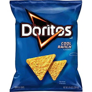 �h���g??�X �N�[�������`�����̃g���e�B�[���`�b�v�X�A9.75�I���X Doritos Tortilla Chips, Cool Ranch, 9.5 Ounce