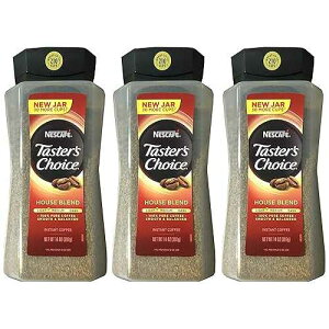 �l�X�J�t�F �e�C�X�^�[�Y�`���C�X �n�E�X�u�����h 14�I���X 3�p�b�N Nescafe Taster's Choice House Blend 14 oz. Pack of 3