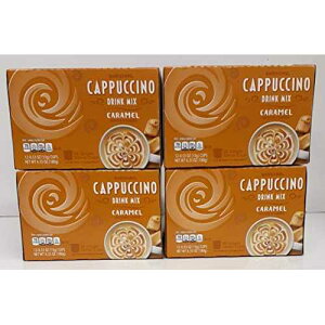 Barissimo �L�������� �J�v�`�[�m �R�[�q�[ �h�����N �~�b�N�X K �J�b�v�Ή� 4 �� ���v 48 �|�b�h BUTO Barissimo Caramel Cappuccino Coffee Drink Mix K-Cup Compatible 4 boxes 48 pods total