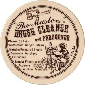 GENERAL'S The Masters Brush Cleaner and Preserver Non-Toxic Cleans & Restores Art t Brushes Removes Acrylic, Oil & Watercolor t 2.5 oz