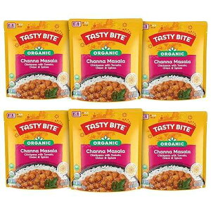 Tasty Bite Organic Channa Masala, 10 Ounce, Pack of 6, Ready to Eat, Microwavable Entree, Vegan & Gluten Free