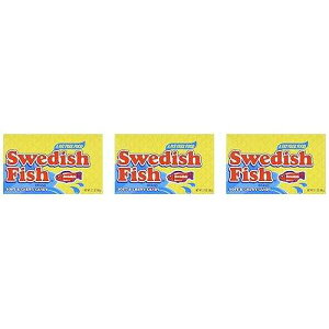 �X�E�F�[�f�� �t�B�b�V�� 3.1 �I���X �V�A�^�[ �{�b�N�X - 3 �p�b�N Cadbury Swedish Fish 3.1oz Theater Box - Three (3) Pack