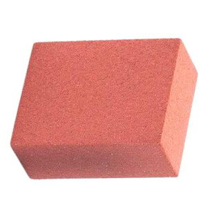 Wintersteiger Red Soft Gummy Stone ? Ski & Snowboard Edge Polishing Tool | Soft Gummi for Delicate Detuning, Fine Buffing, and Final Edge Tuning | 2.5 x 1.5 x 0.75 in