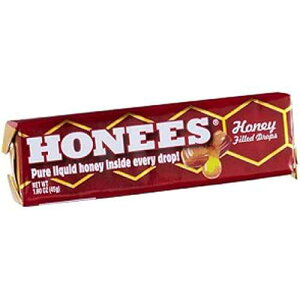 Ambrosoli Honeyes �͂��݂���L�����f�B�h���b�v�X 24 �� The Nutty Fruit House Ambrosoli Honees Honey Filled Candy Drops 24 Count