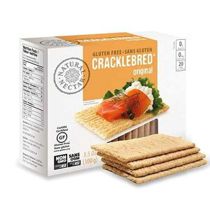 �i�`�������l�N�^�[�g�}�g �O���e���t���[ �N���b�N���u���b�h�A3.5�I���X Natural Nectar Original Cracklebred 1 Pack Light & Crisp Cracklebred Crispbread Crackers, Delicate Texture for Toppings, Cheese Boards & Snacks