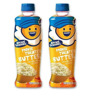 Kernel Season's KERNEL SEASONS Movie Theater Butter Popcorn Popping & Topping Oil, 13.75 Oz (Pack of 2)