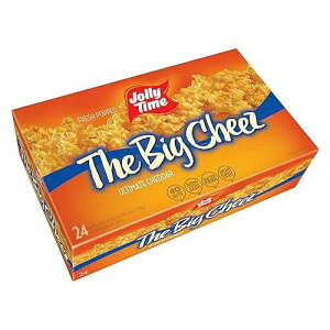 Jolly Time The Big Cheez Flavored Microwave Popcorn (Bulk 24 Pack Box), Cheddar, 72 Ounce