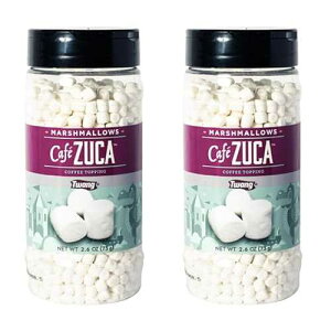 Twang Cafe Zuca �����~�j�}�V���}���A�R�[�q�[�g�b�s���O�A2.6�I���X - 2�p�b�N Twang Caf Zuca Dehydrated Mini Marshmallows, Coffee Topping, 2.6 Oz - 2 Pack