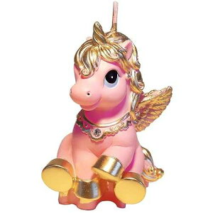 iLikePar Birthday Candles Smokeless Cake Topper Unicorn Candle for Party Supplies and Wedding Favor (Pink)