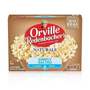 �P���ȉ����AOrville Redenbacher's Naturals �P���ȉ����̓d�q�����W�|�b�v�R�[���A6 �� (6 �p�b�N) Orville Redenbacher's Orville Redenbacher�fs Microwave Popcorn, Naturals Simply Salted Flavor, 3g Fiber Per Serving, 3.29 oz.,