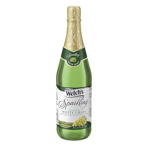 Welch's �X�p�[�N�����O �z���C�g �O���[�v �J�N�e�� �W���[�X�A�m���A���R�[���A25.4 �t�ʃI���X Welch's Sparkling White Grape Cocktail Juice, Non-Alcoholic, 25.4 Fl Oz