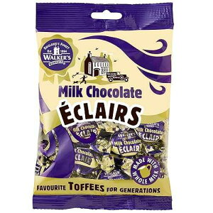 �E�H�[�J�[�Y �m���T�b�` �~���N�`���R���[�g�G�N���A 150g Walkers' Nonsuch Walkers Nonsuch Milk Chocolate Eclairs 5.29 oz (150g) - Traditional British Chewy Butter Toffee Candy, Classic English Creamy Toffee Sweets, Imported