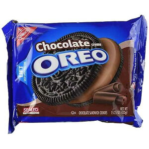 �I���I�`���R���[�g�N���[���N�b�L�[�A15.25�I���X Oreo Chocolate Creme Cookies, 15.25 oz