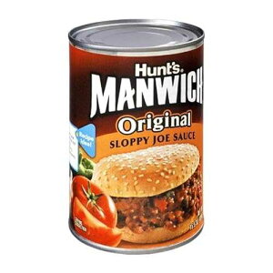 Hunt's Manwich �X���b�s�[ �W���[ �\�[�X�A�I���W�i���A15 �I���X (24 �p�b�N) Hunt's Manwich Sloppy Joe Sauce, Original, 15 Ounce (Pack of 24)