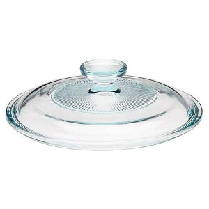 Pyrex Corningware G-5C Clear 1.5 qt Fluted Glass Lid