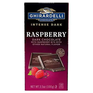 ????, ???? ??? ?? ??? ?, ????, 99g ? GHIRARDELLI Intense Dark Chocolate Bar, Raspberry, 3.5 Oz Bar