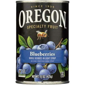 Oregon Fruit Products�A�ʋl�t���[�c�A15 �I���X�� (3 �p�b�N) (�ȉ��̃t���[�c�����I�т�������) (���C�g�V���b�v����u���[�x���[) by Oregon Oregon Fruit Products, Canned Fruits, 15oz Can (Pack of 3) (Choose Fruit
