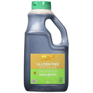 Lee Kum Kee Gluten Free Soy Sauce (64 oz - 1 Pack) Vegan, Umami / Perfect for Marinades, Stews, Sauce Mixes, Stir-Frying, Drizzling, Dipping, Seasoning & Braising