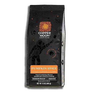 Copper Moon Ground Coffee, Medium Roast, Pumpkin Spice Blend, 12 Oz