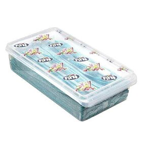 �u���[���Y�x���[�T���[�x���g 3.5�|���h�{�b�N�X - 200�� Fini Blue Raspberry Sour Belts 3.5 Pound Box - 200 Pieces
