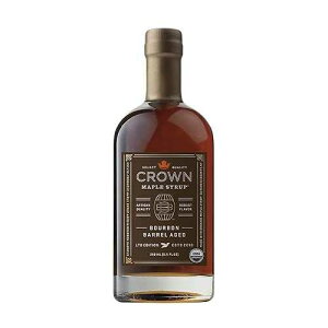 �N���E�� ���[�v�� �V���b�v ���[�v�� �o�[�{�� �o���� �G�C�W�h�A8.5 �t�ʃI���X Crown Maple Syrup Maple Bourbon Barrel Aged, 8.5 fl oz