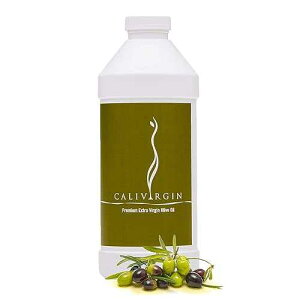 Calivirgin �v���~�A�� �G�N�X�g�� �o�[�W�� �I���[�u �I�C�� (1 ���b�g���l�ߑւ��{�g��) - �J���t�H���j�A�ŗL�@�I�Ɏ����I�ɐ��Y - ���܎�� Calivirgin Premium Extra Virgin Olive Oil (1 Liter Refill Bottle) -