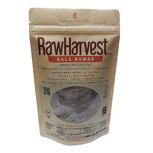 RawHarvest �J�� �i�}�b�N �q�}���� �u���b�N �\���g �t�@�C�� 2 �|���h 1 �p�b�N RawHarvest Kala Namak Himalayan Black Salt Fine 2 lbs 1 Pack