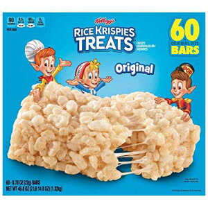 �P���b�O ���C�X�N���X�s�[ �g���[�g 60�{ GEYILO Kellogg's Rice Krispies Treats, 60 bars