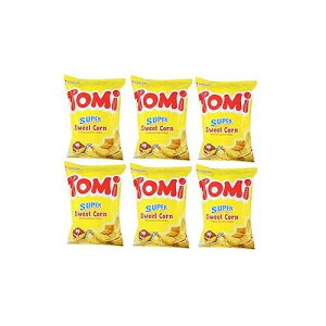 Tomi Flavored Corn Chips (Super Sweet Corn, 6 Pack of 110g)