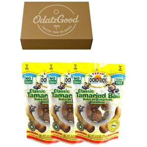 Ocho Rios Tamarind Ball 2.5oz (70g) 3-Pack ? Curated & Packaged by ODatzGood