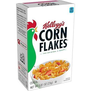 Kellogg's �R�[���t���[�N�A�u���b�N�t�@�X�g�V���A���A�I���W�i���A0.81 �I���X (70 ��) Kellogg's Corn Flakes, Breakfast Cereal, Original, .81oz (70 Count)