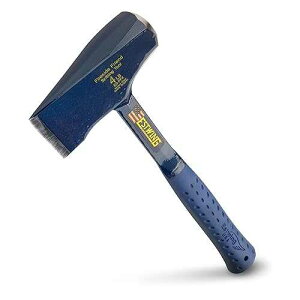 ESTWING Fireside Friend Axe - 14 Wood Splitting Maul with Forged Steel Construction & Shock Reduction Grip - E3-FF4, Blue