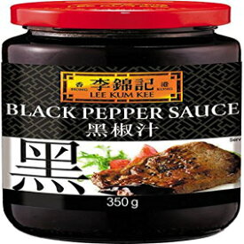 李錦記ブラックペッパーソース、12.4オンスジャー（3個入り） Lee Kum Kee Black Pepper Sauce, 12.4-Ounce Jars (Pack of 3)