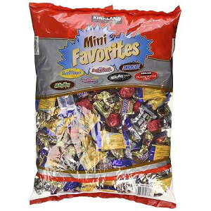 �`���R���[�g �~�j �t�F�C�o���b�g �L�����f�B�[ 5 �|���h �o�b�O KIRKLAND Chocolate Mini Favorites Candies 5 lb Bag