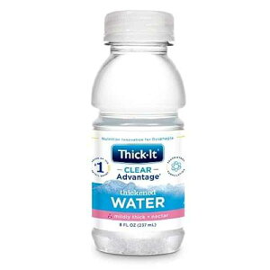 Thick-It AquaCare H2O: ���炩���ߔZ�k���ꂽ���A���̂悤�ȔZ���ȉt�́A(1 �P�[�X: 24 x 8 oz. �{�g��) Thick-It AquaCare H2O: Pre-Thickened Water, Nectar-Thick Liquid, 8 Fl Oz (Pack of 24)