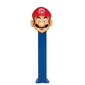 Nintendo Mario Bros. Mario Pez Dispenser with 2 candy packs