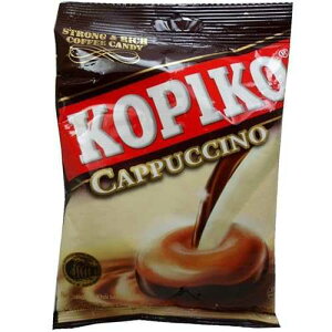 �R�s�R �J�v�`�[�m�� �X�g�����O�����b�`�R�[�q�[�L�����f�B�[ 120g×2�� Kopiko Cappuccino Flavor Strong & Rich Coffee Candy 120 G. X 2 Bags