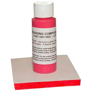 office_product Book, Chica and Jo Notepad Padding Compound - Red color - 2oz bottle