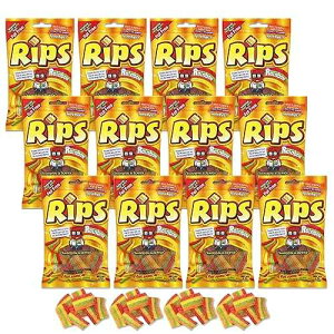Rips Rainbow ����T�C�Y�̃V���K�[�L�����f�B�A4�I���X -- 1�P�[�X������12����B miubaao Rips Rainbow Bite Size Sugar Candy, 4 Ounce -- 12 per case.