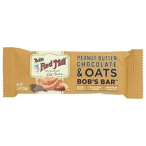 Bob's Red Mill Peanut Butter Chocolate & Oats Snack Bar ? 1.76 Ounce (Pack of 1) - Gluten Free, Non-GMO, Whole Grain