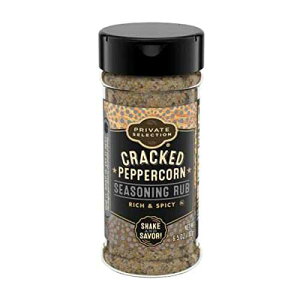 �v���C�x�[�g�Z���N�V���� �Ђъ���y�b�p�[�R�[���V�[�Y�j���O���u 6.5�I���X Private Selection Cracked Peppercorn Seasoning Rub 6.5 Oz