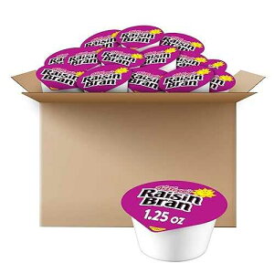 Kellogg's ���[�Y�� �u�����A�u���b�N�t�@�X�g �V���A���A�I���W�i���A1.25 �I���X (96 �J�E���g) Apple Jacks Kellogg's Raisin Bran Breakfast Cereal Cups, Fiber Cereal, Family Breakfast, Original (96 Cups)